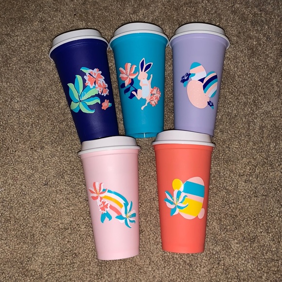 Starbucks | Kitchen | Starbucks Easter 22 Cups B2g1free | Poshmark